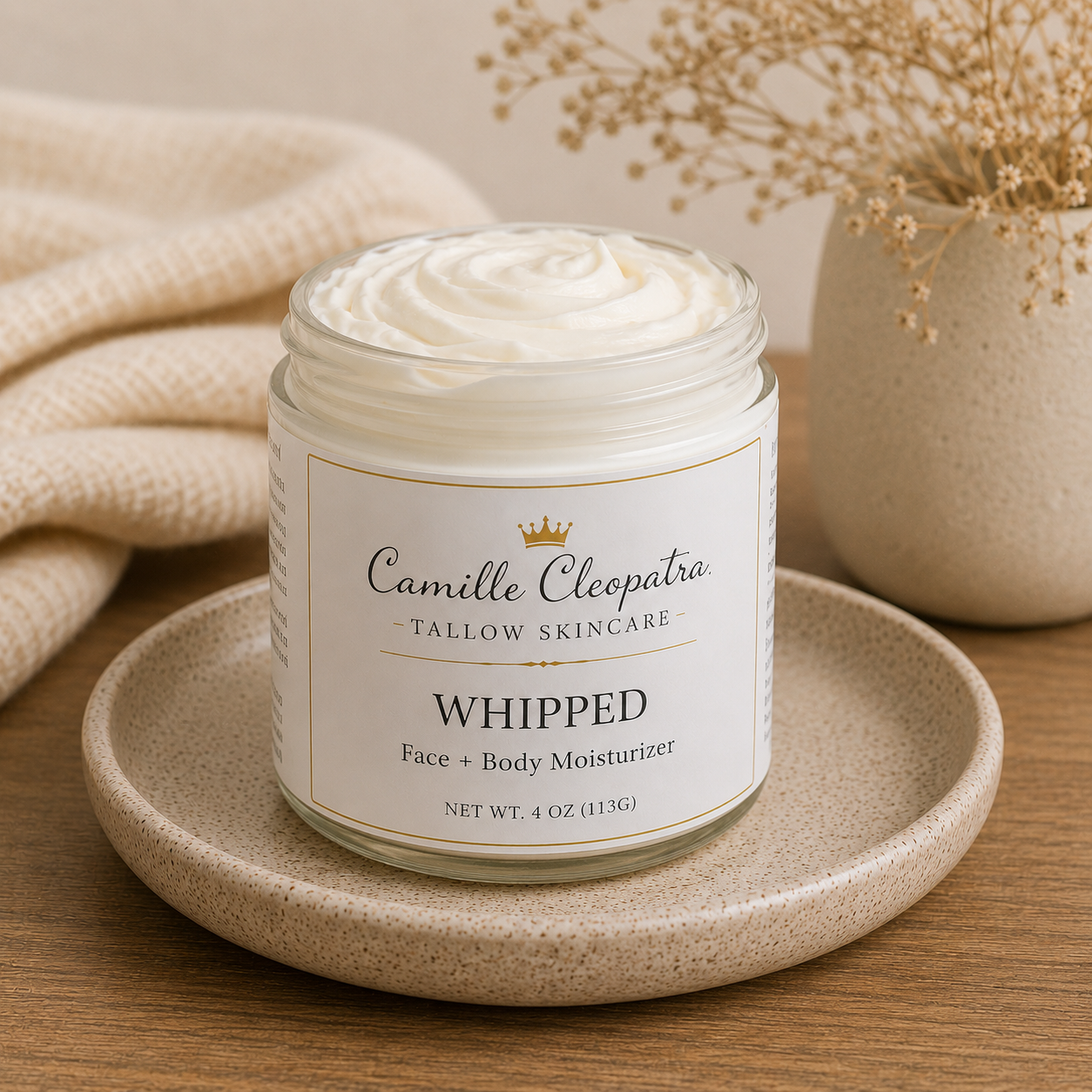 Whipped Tallow Face + Body Moisturizer